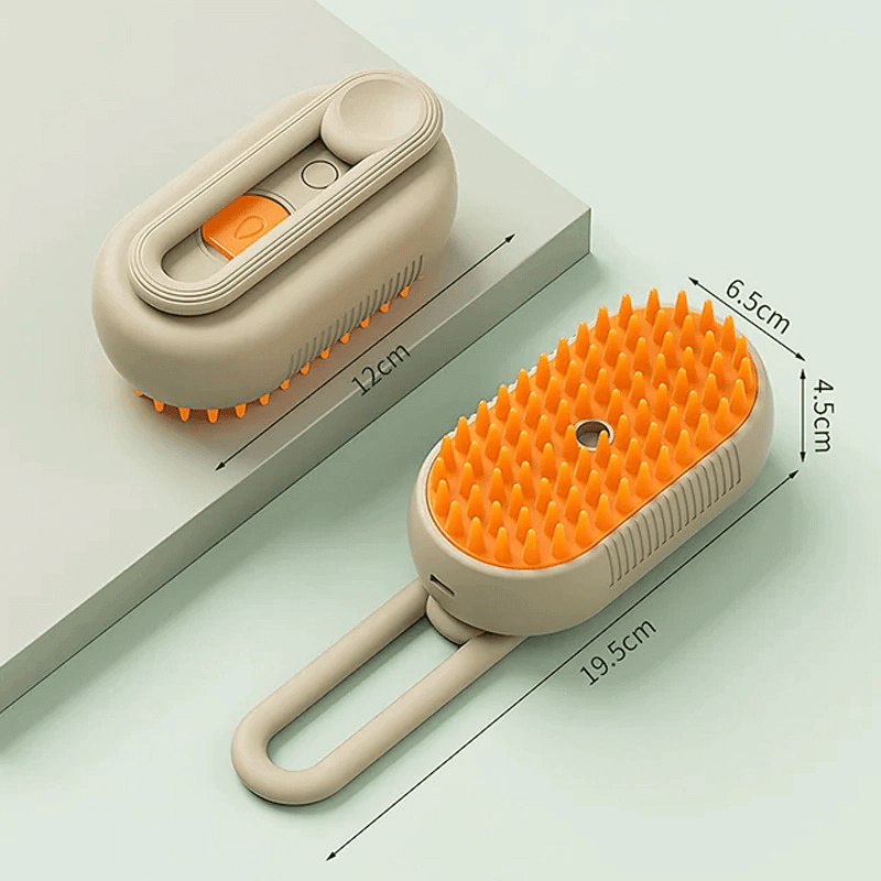 Escova para Pelos Elétrica a Vapor