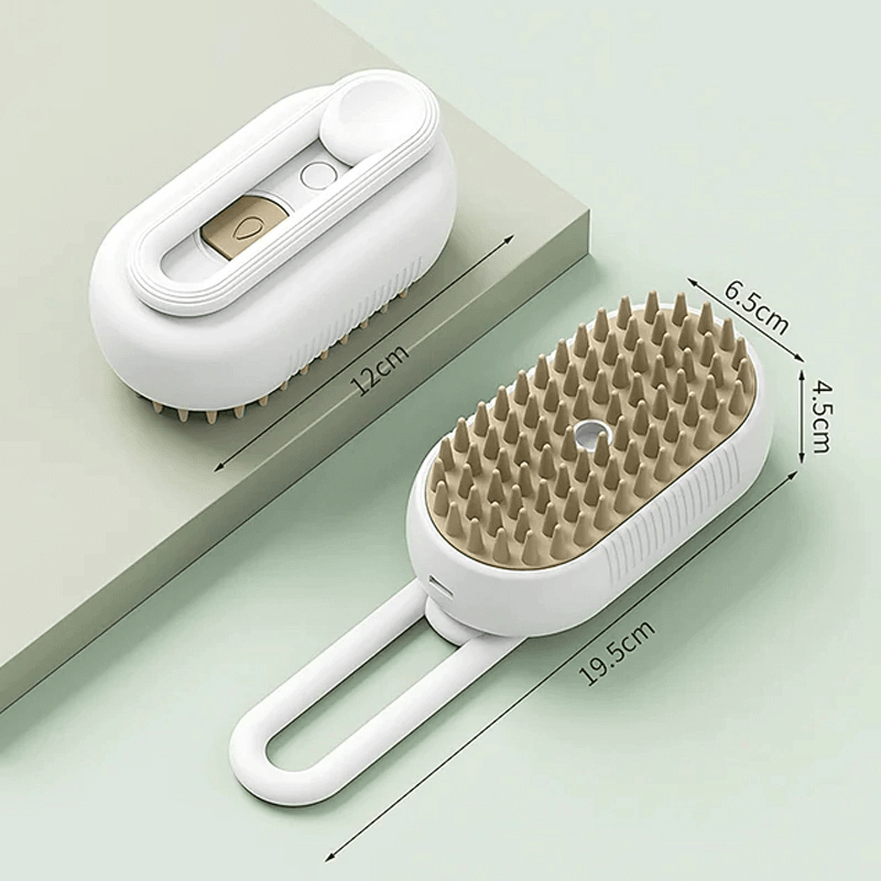 Escova para Pelos Elétrica a Vapor